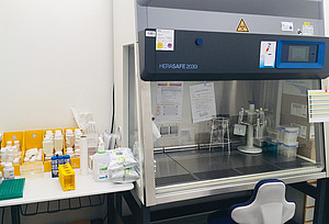 Labor PCR Analyseraum (medbo)